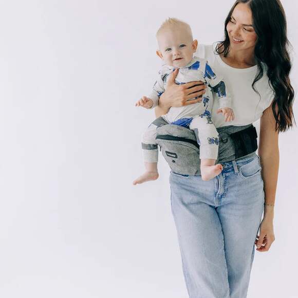 Tushbaby Hip Carrier in Gray